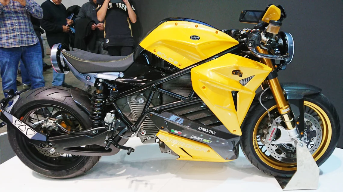 eicma 2018 Energica Samsung Bolid-e