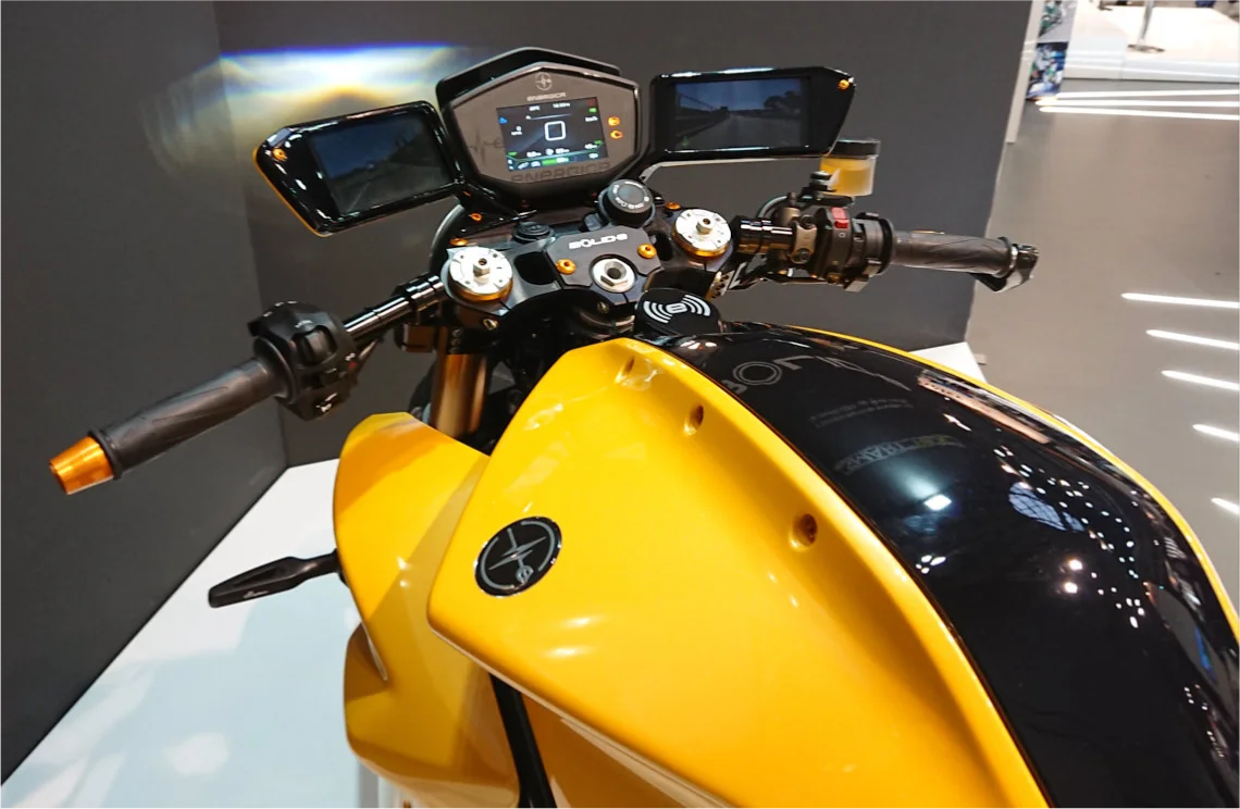 eicma 2018 Energica Samsung Bolid-e