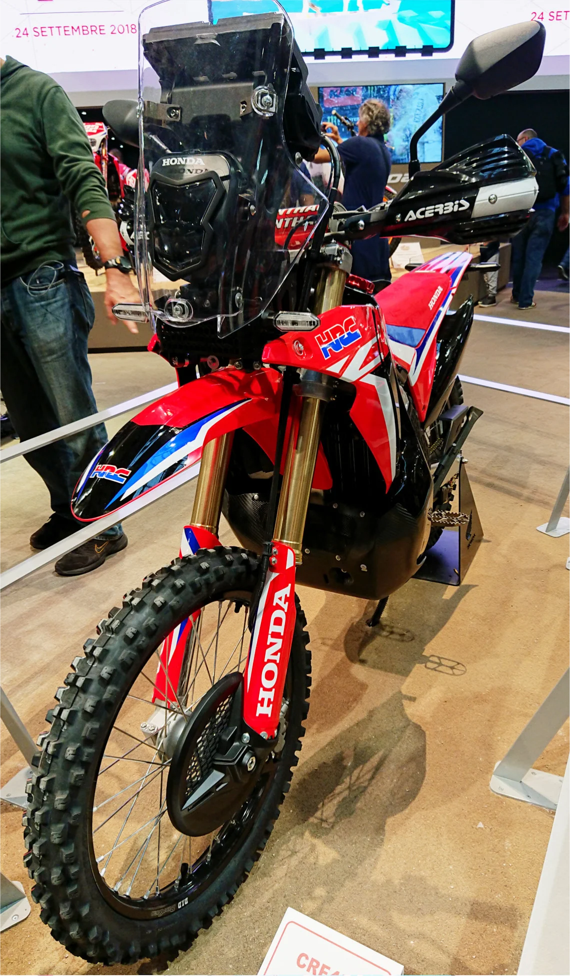 eicma 2018 Honda 450L rally concept