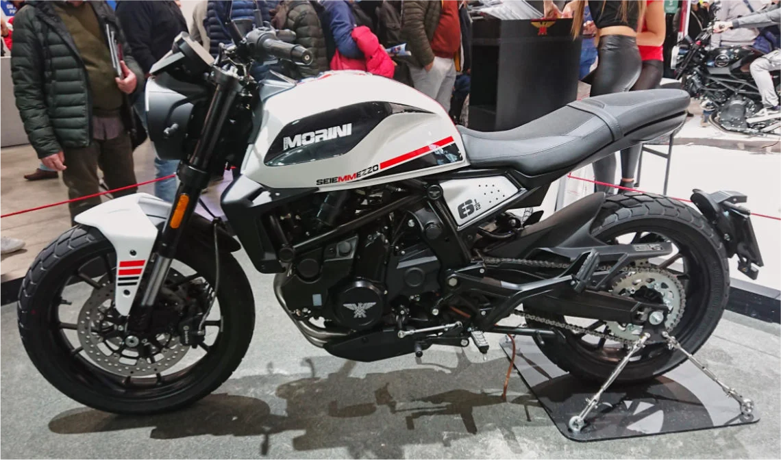 Eicma 2021 Moto Morini 6½ Seiemmezzo STR