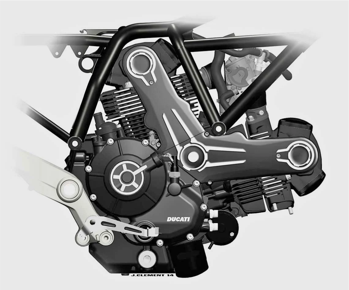 Ducati L-Twin engine