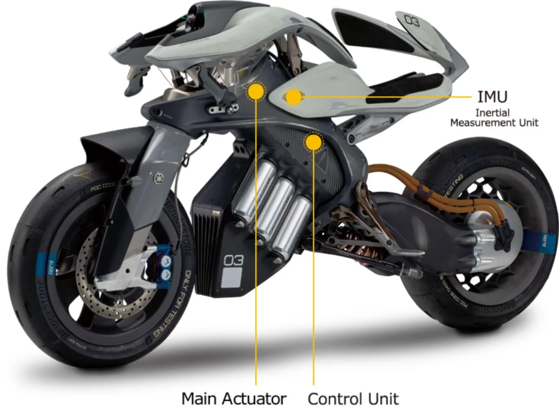 yamaha motoroid an autonomous motorcycle