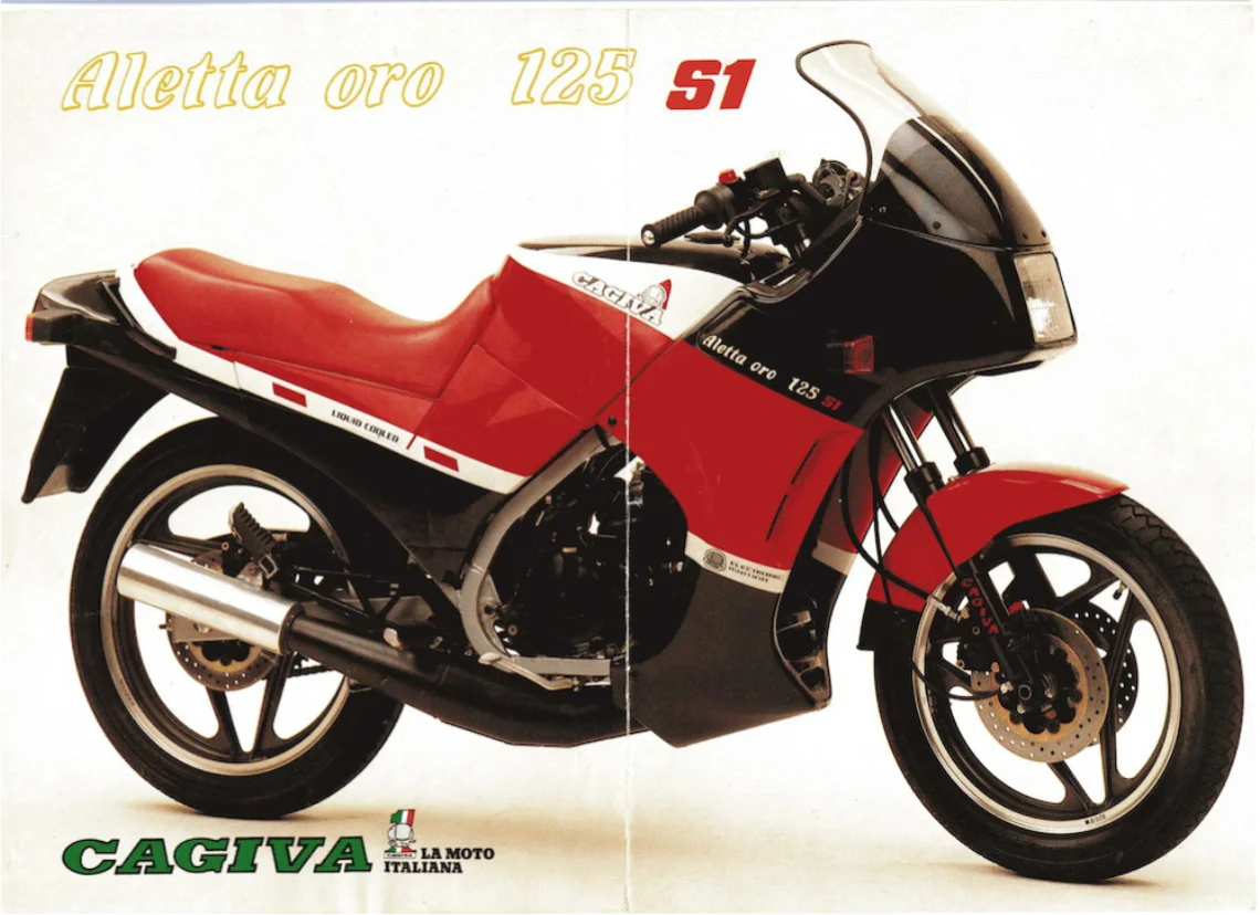 Cagiva Aletta Oro S1, 1985