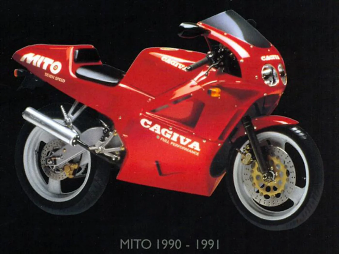 Cagiva Mito 125, 1990