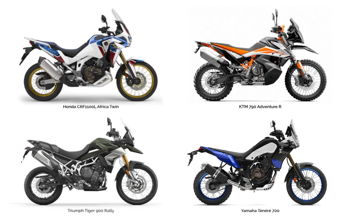 Motorcycle types: Adventure