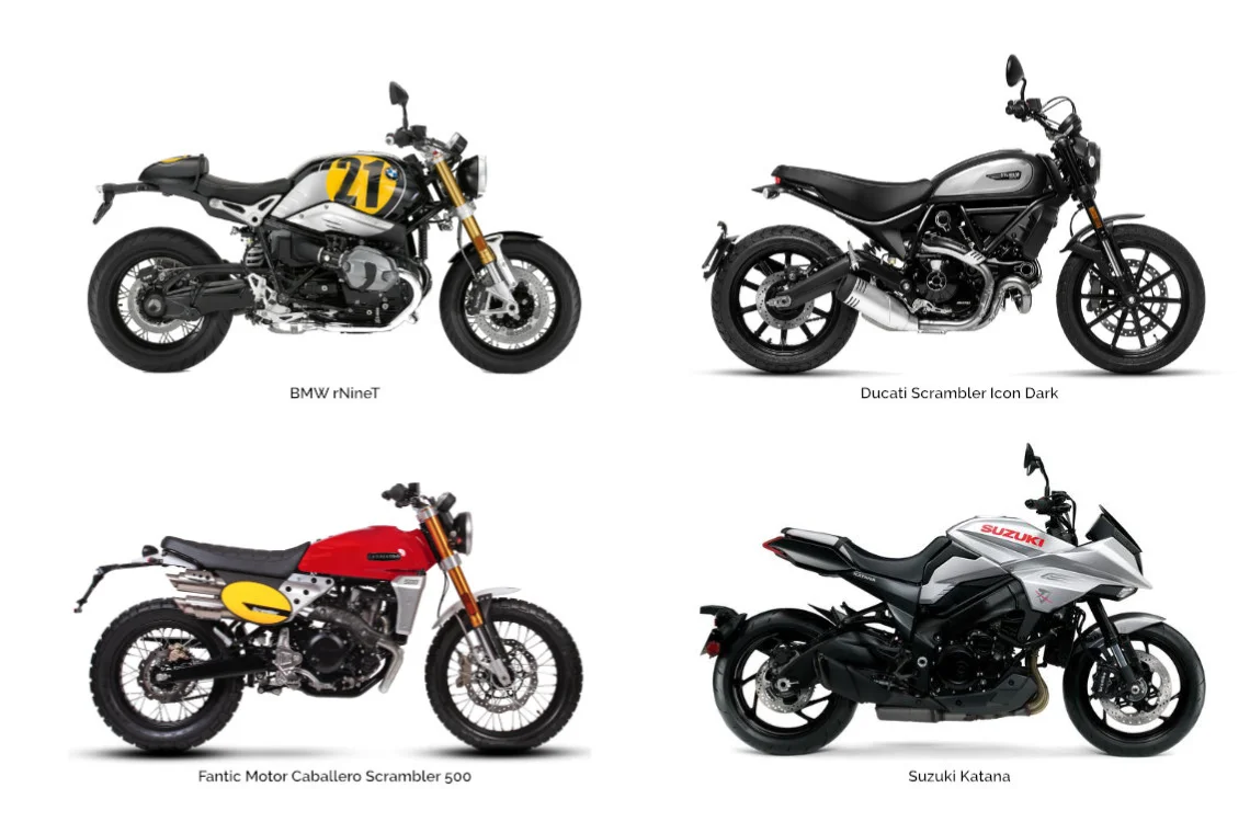 Motorcycle types: Modern classic