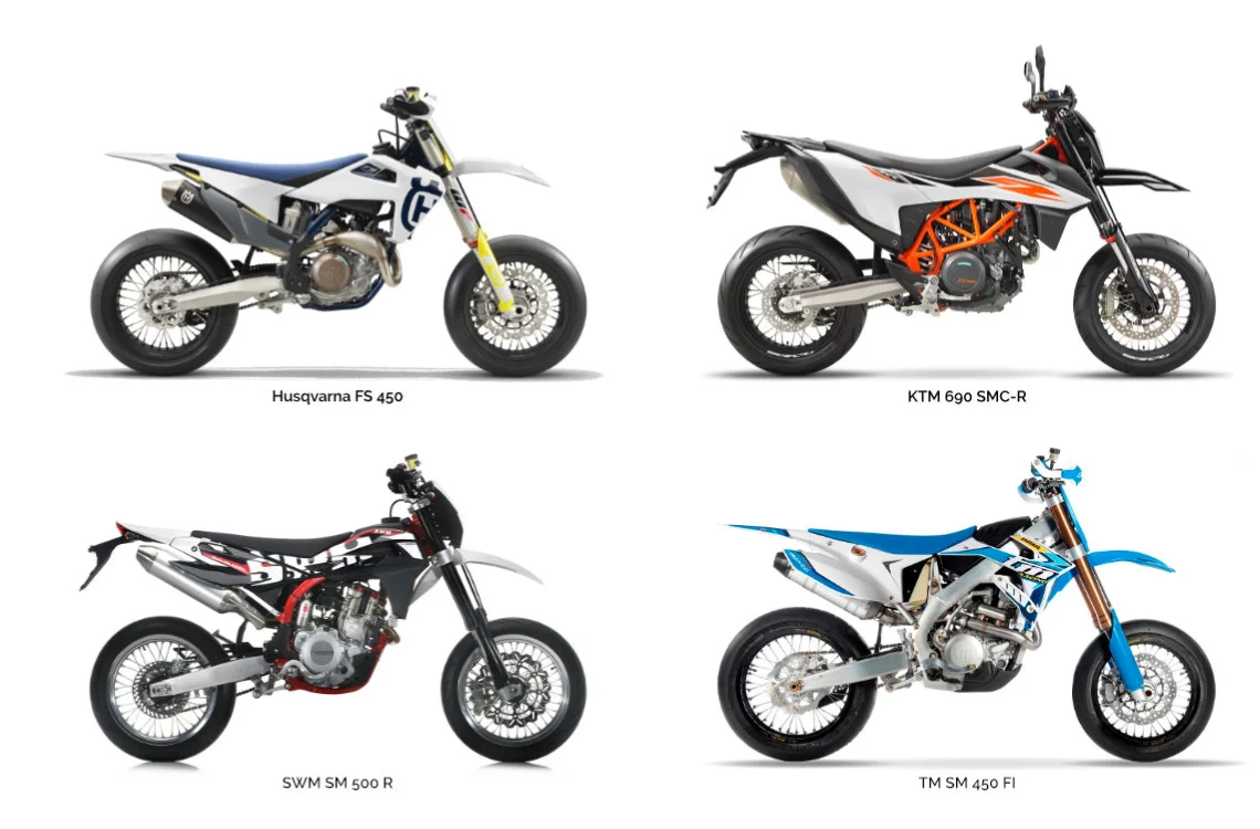 Motorcycle types: Supermotard