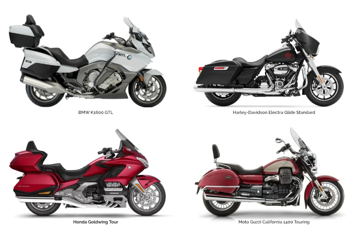 Motorcycle types: Touring